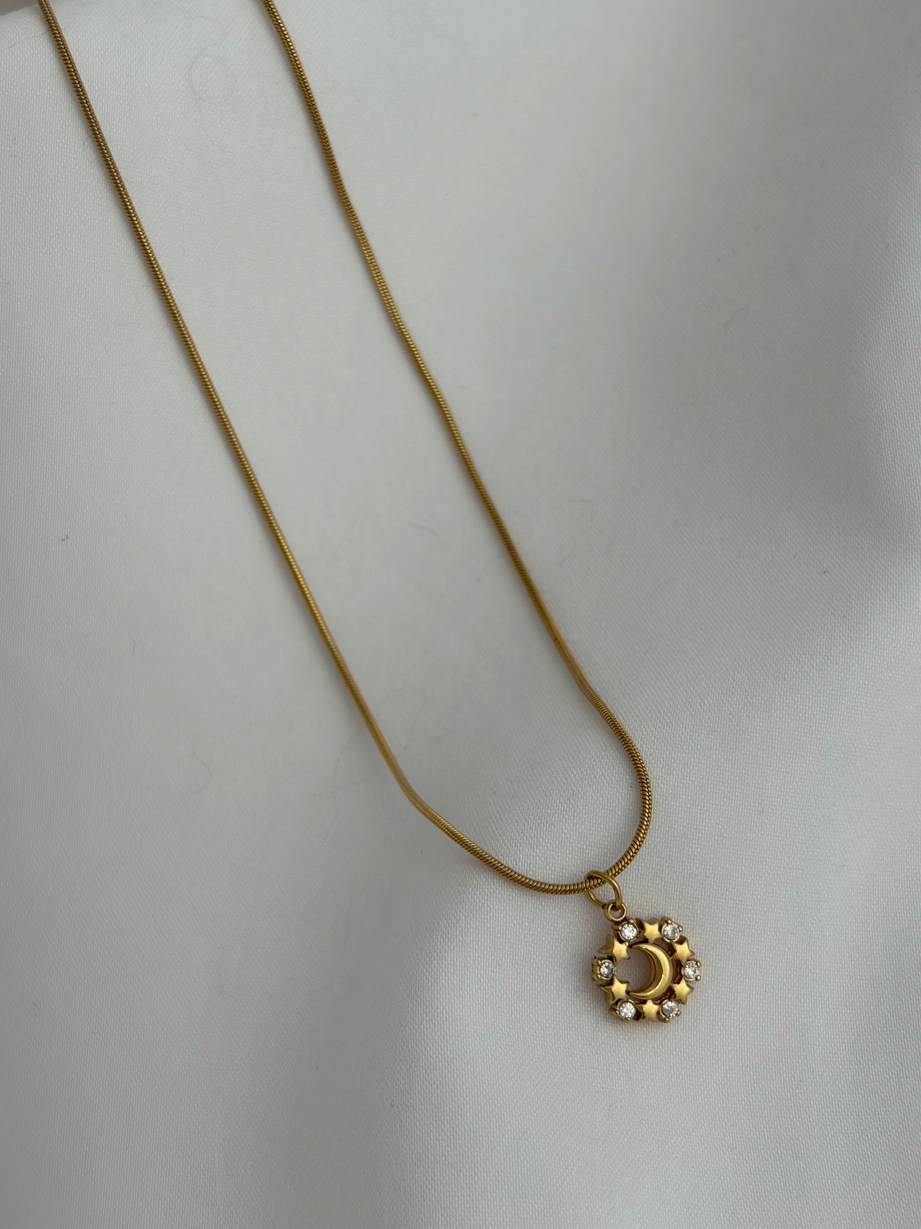 Moon necklace