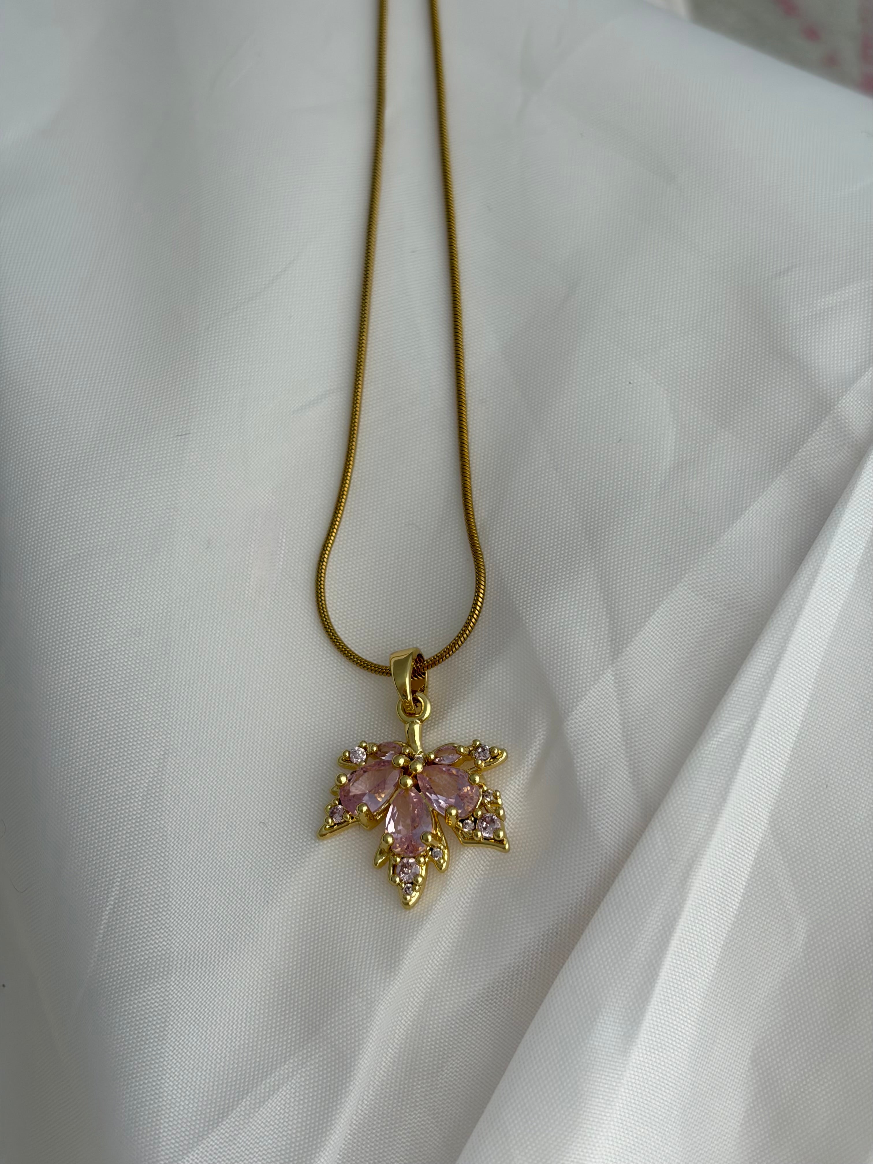 Leaf necklace