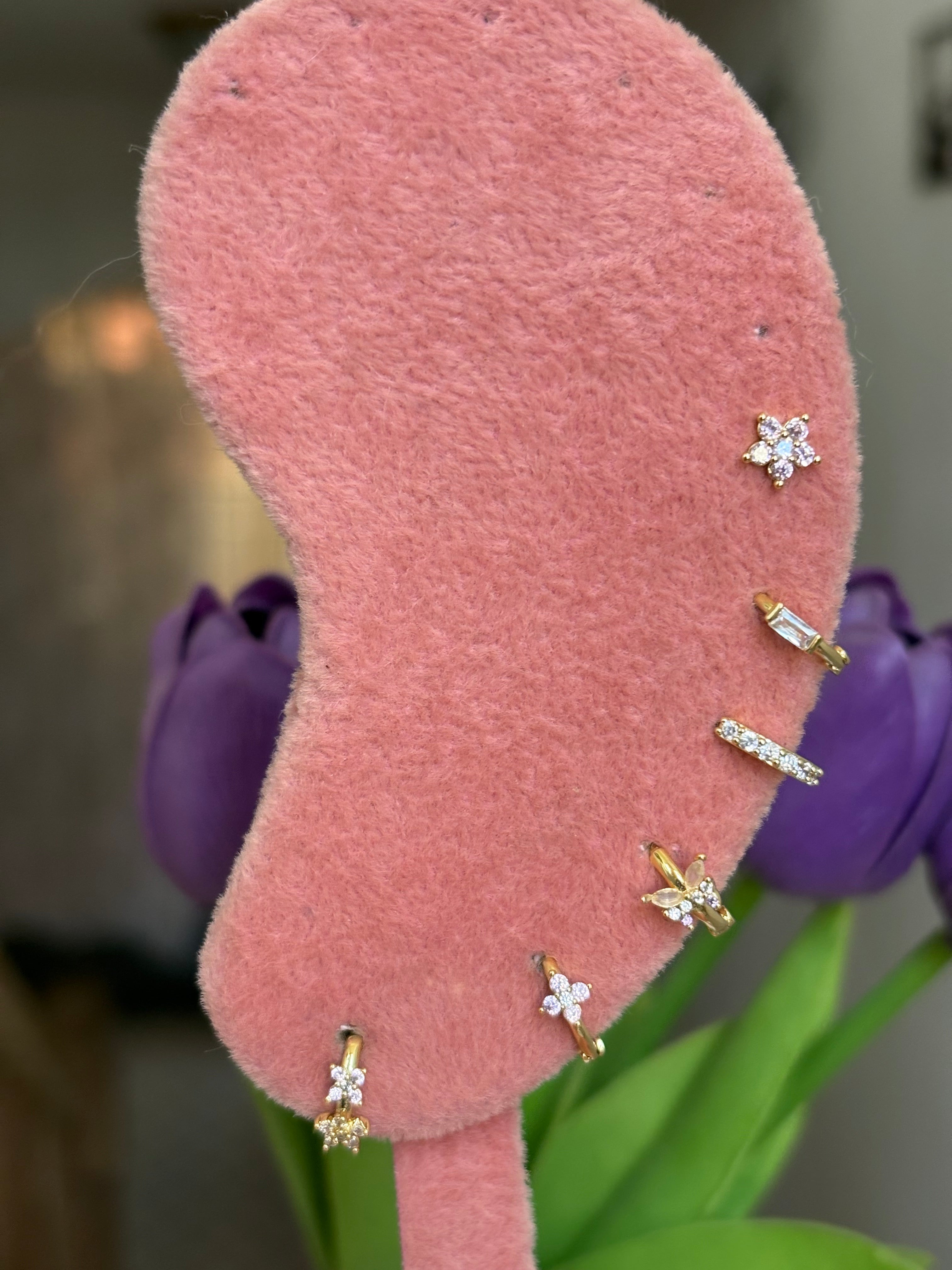 Pink ear set