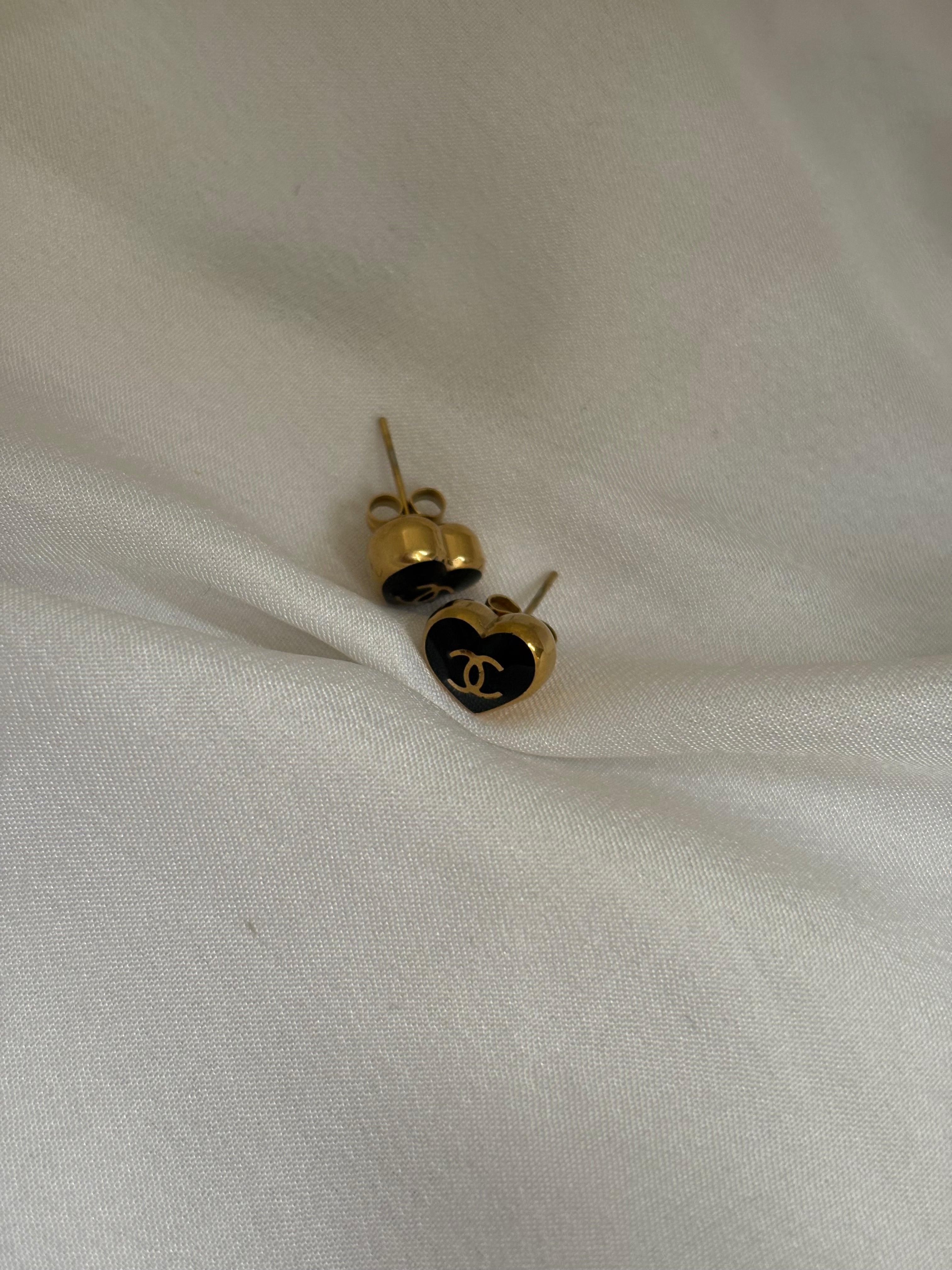 Cc heart stud