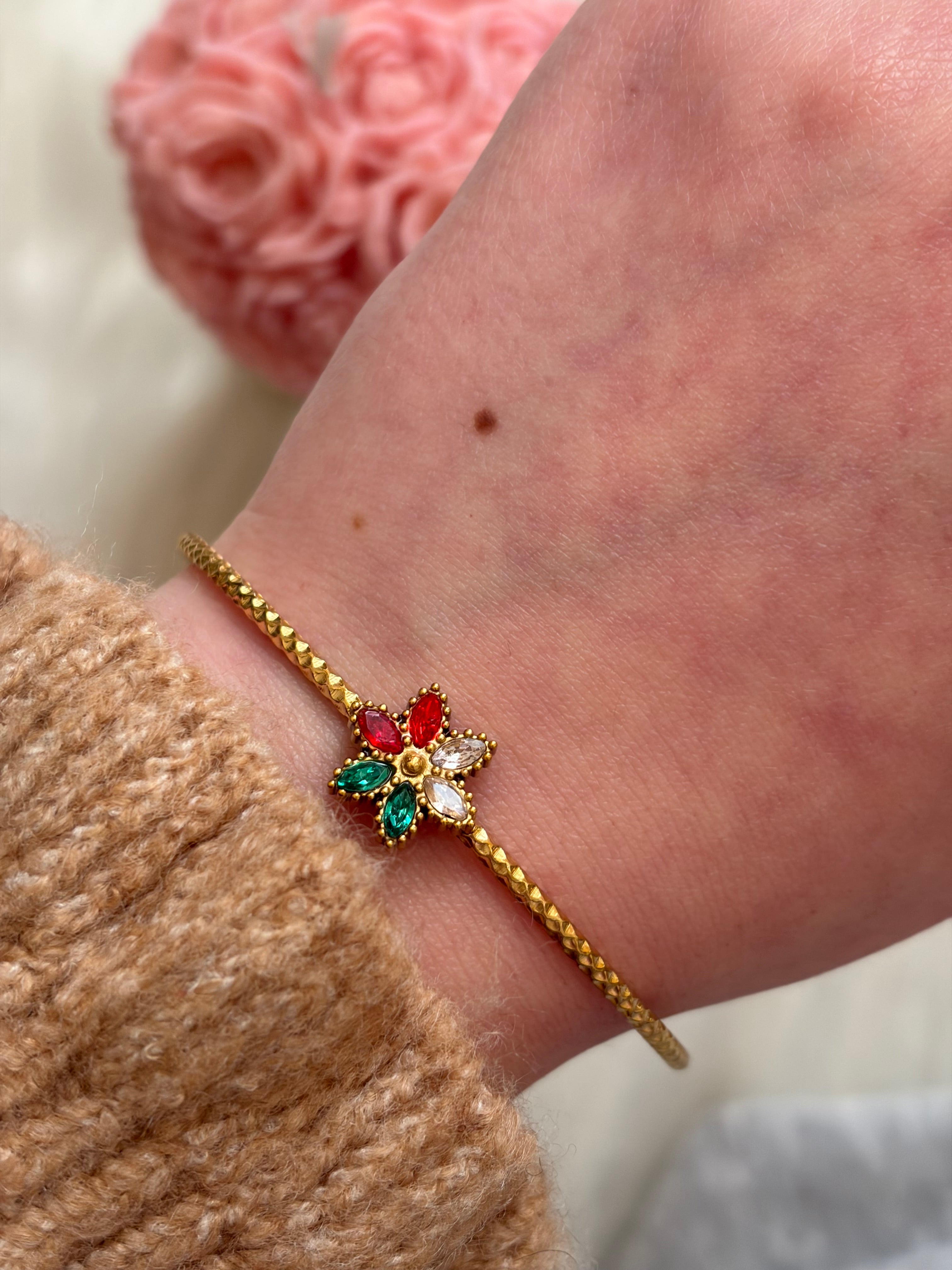 Flora cuff bracelet