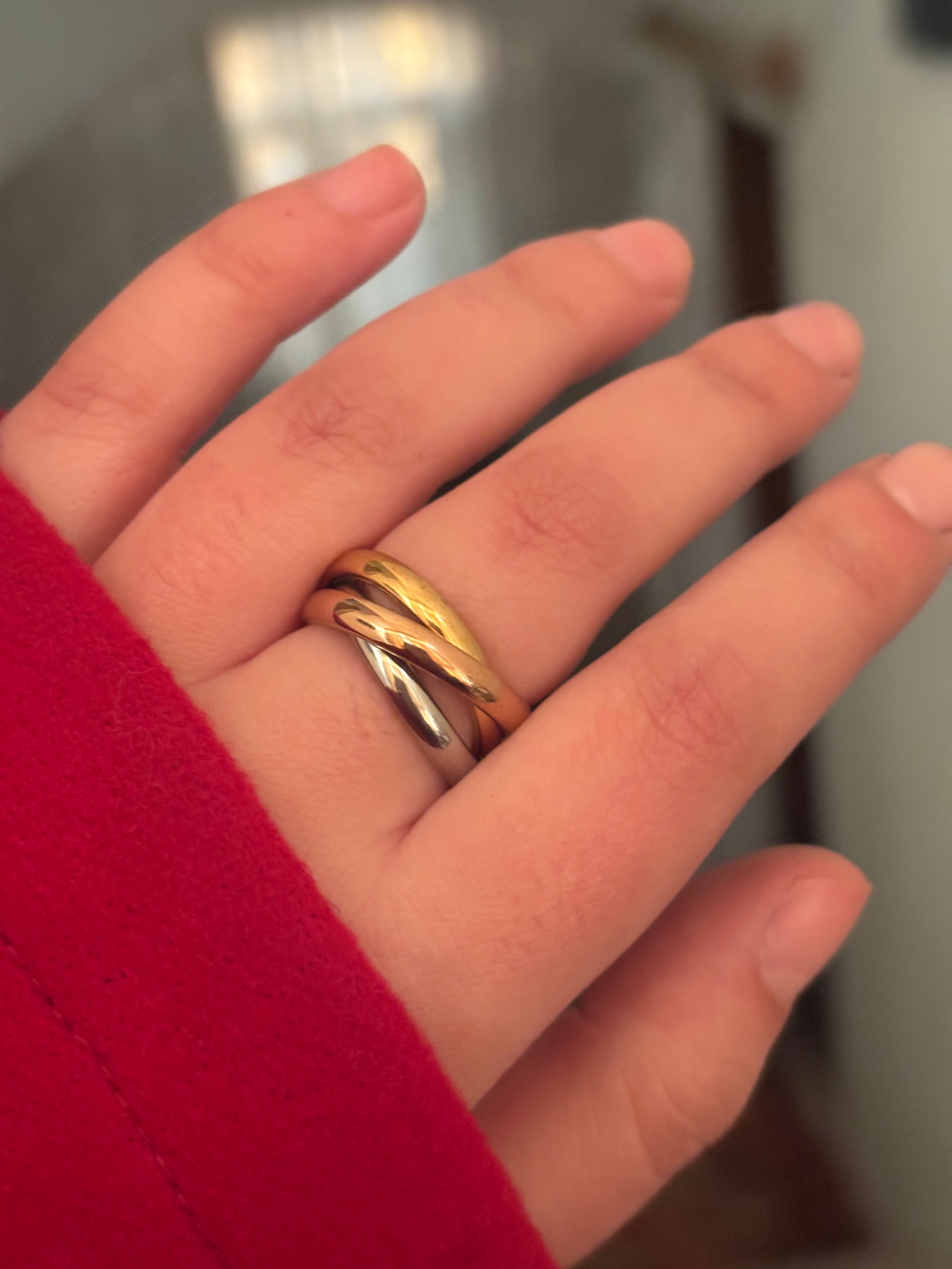 Tri color ring
