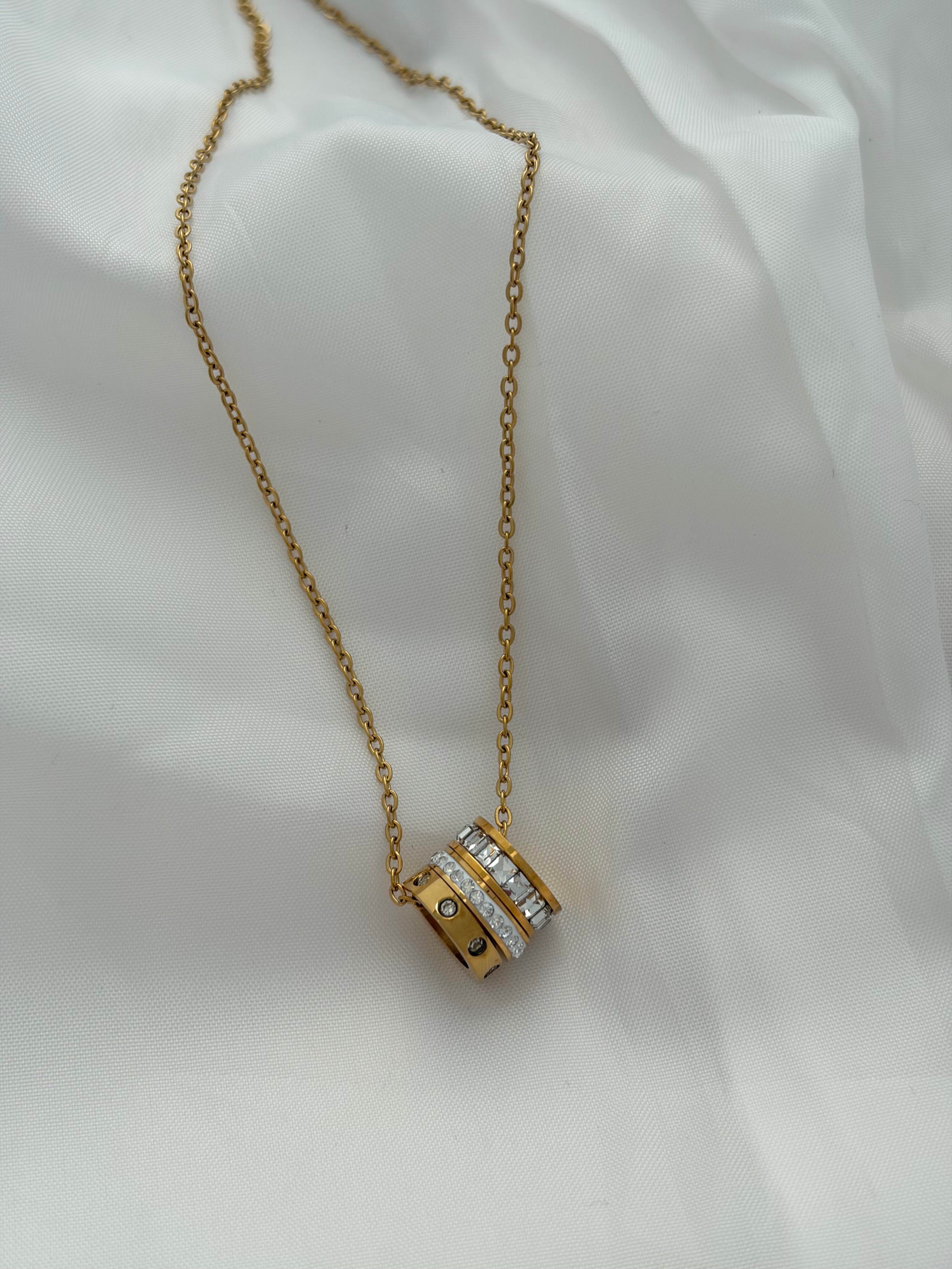 Rings necklace