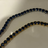 Aura tennis bracelet(blue)