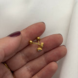 Single stud (ball back)