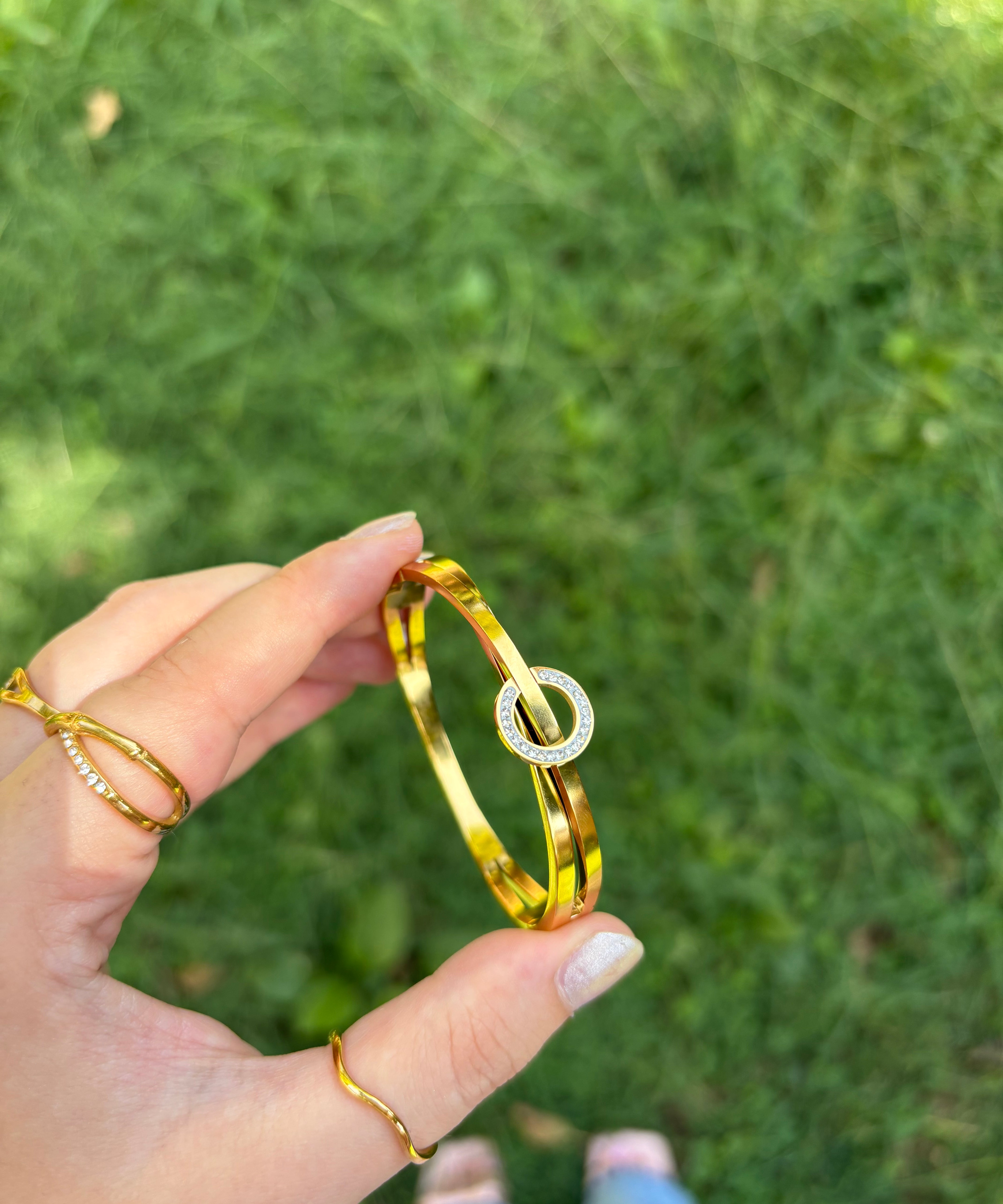 Circle bracelet (baby size)