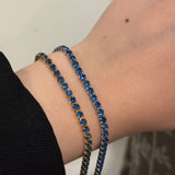Vibe tennis bracelet(blue)