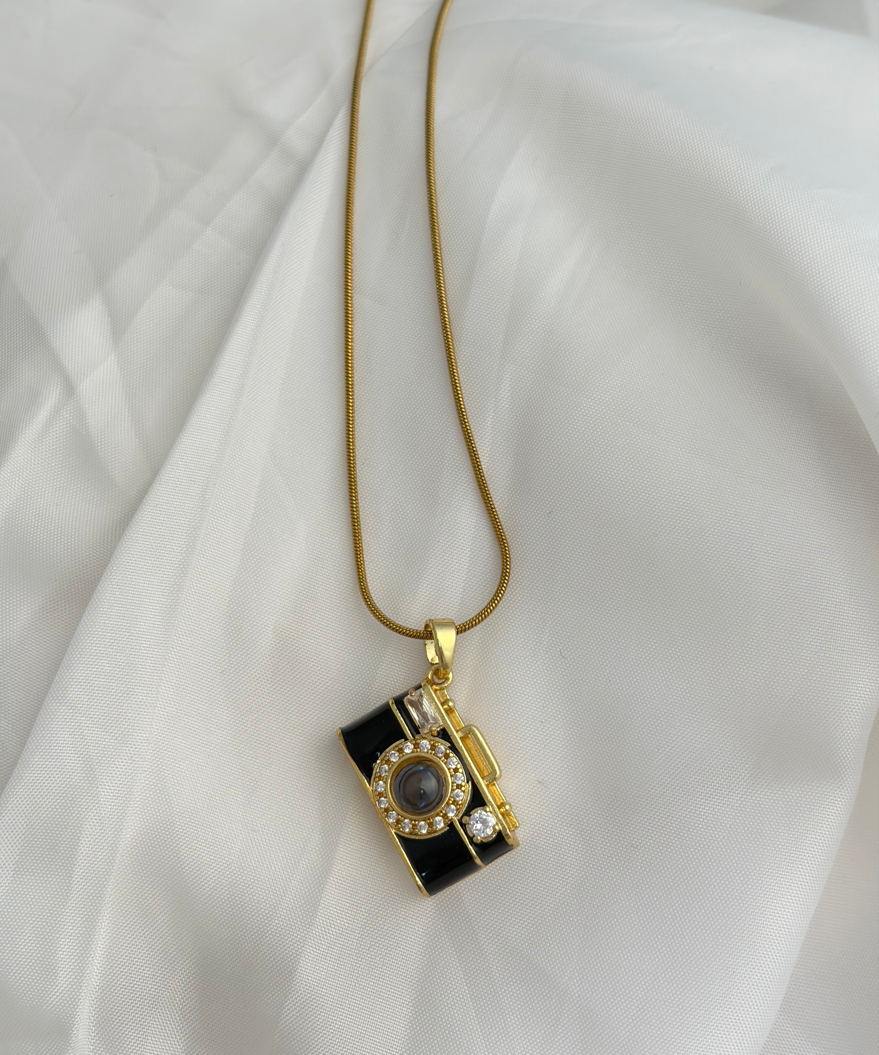 Camera necklace