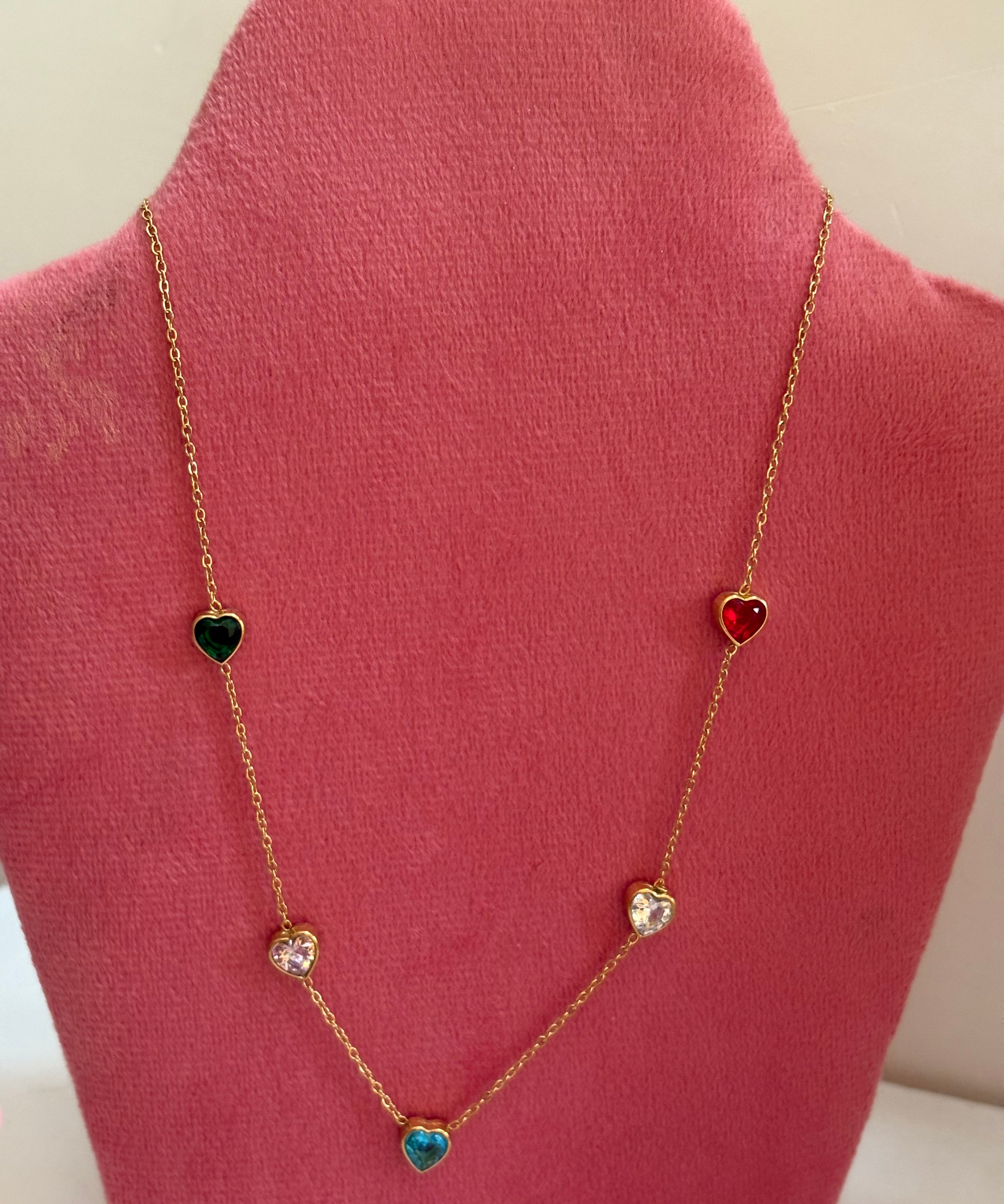 Hearts necklace