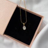 Oval necklace