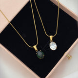 Oval necklace