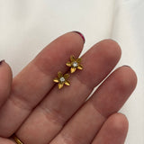 Flower stud (ball back)