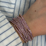 Lavender stretchable bracelet