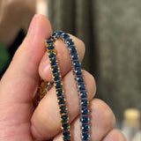 Vera tennis bracelet(blue)