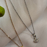 Swan necklace