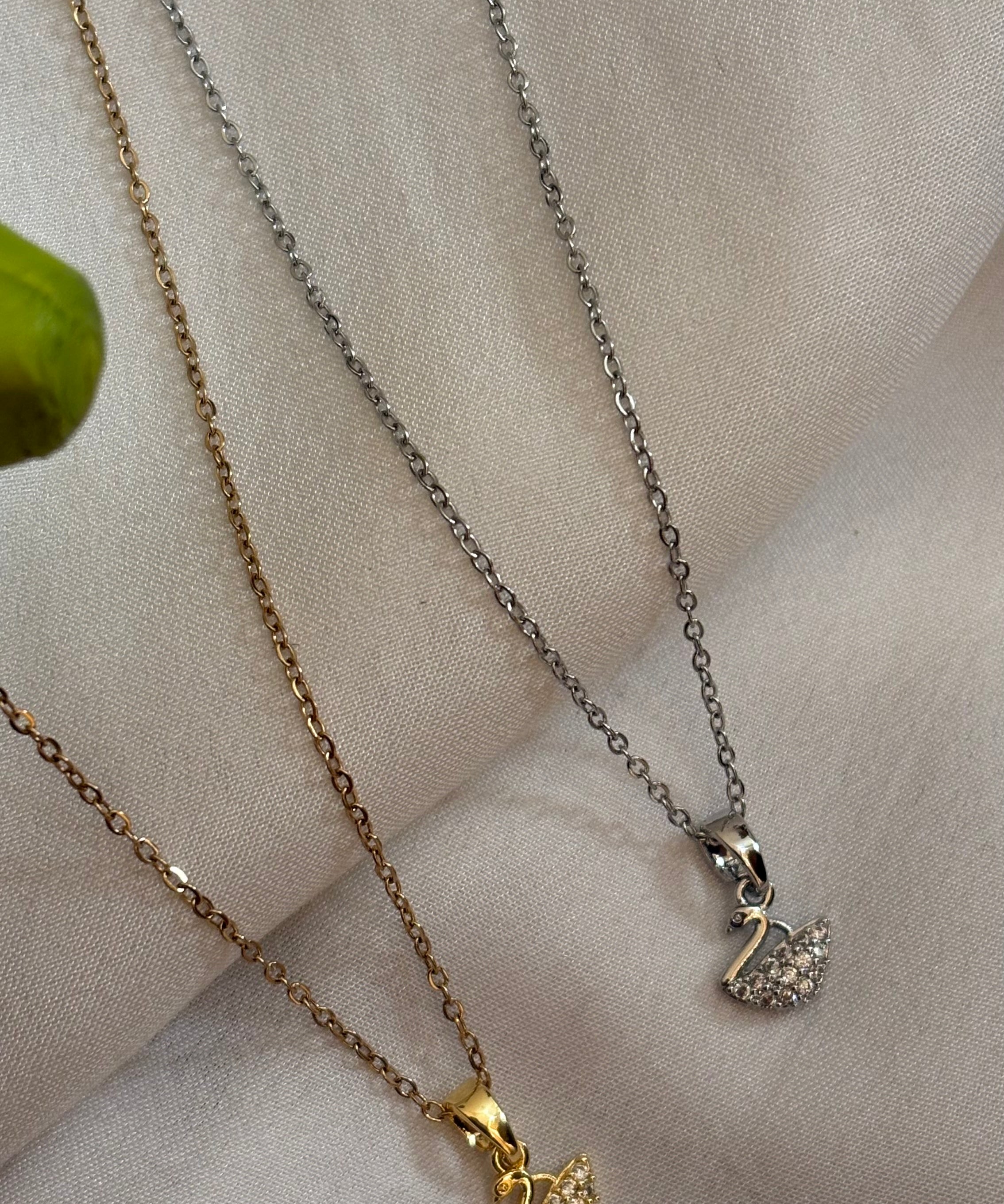 Swan necklace