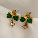 Bow earring