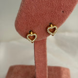 Heart earring