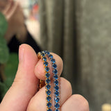 Vibe tennis bracelet(blue)