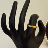 Beige ring