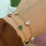 Hearts bracelet