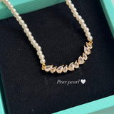 Pearl necklaces