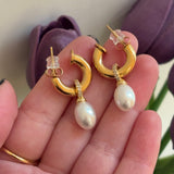 Pearl luxe earring