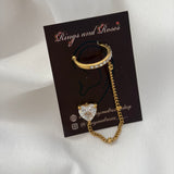 Heart earcuff (1pc)