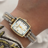 Dual tone watch