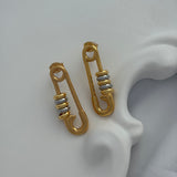 Pin earring