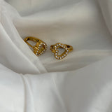 Heart earring