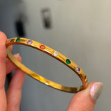 Multi stone bracelet