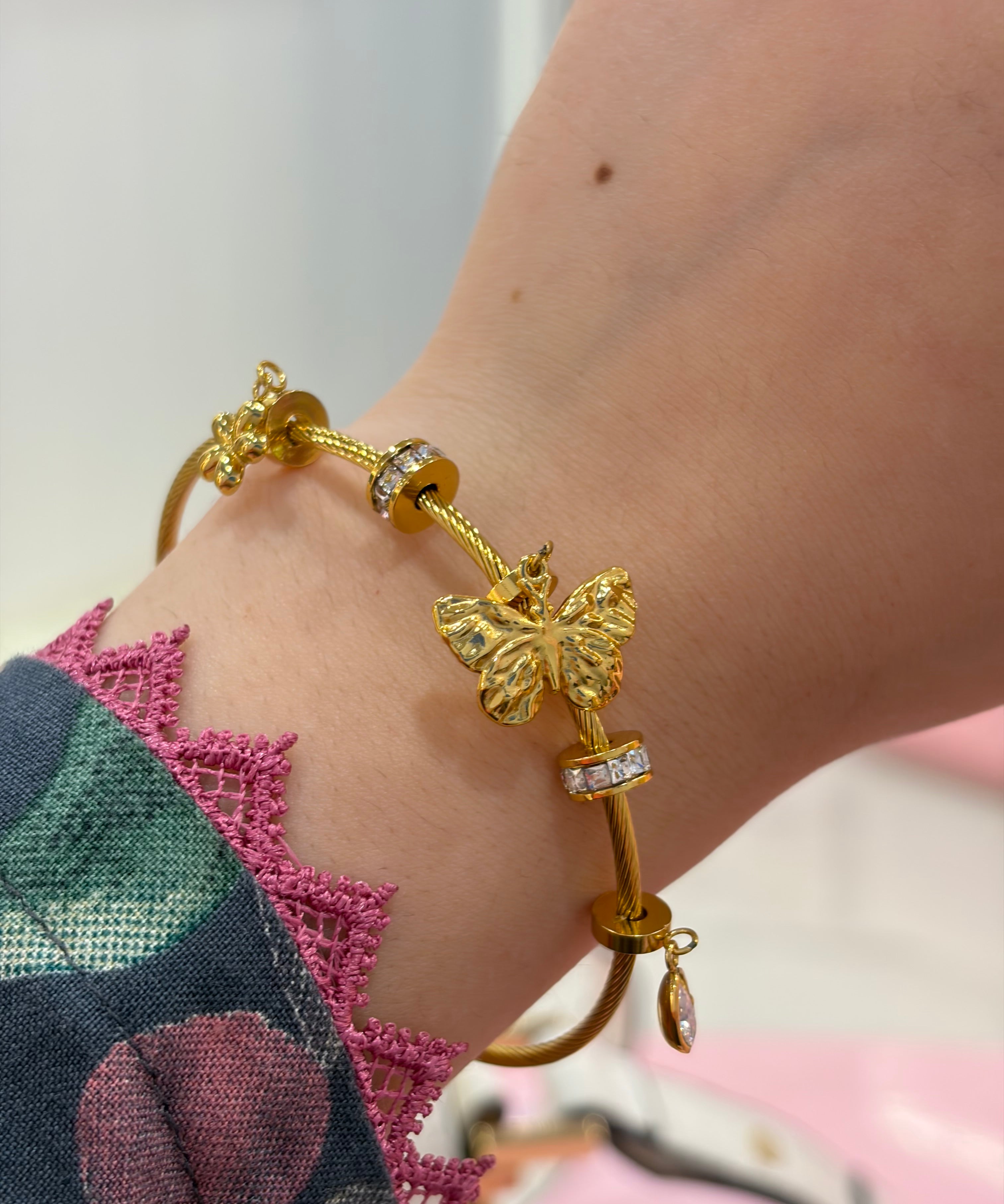 Butterfly bracelet