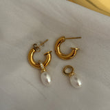 Pearl luxe earring