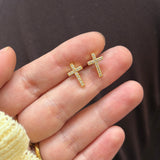 Cross stud (ball back)