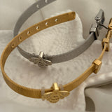 Bee strap bracelet