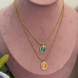 Oval necklace