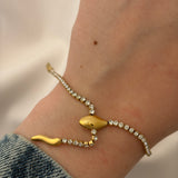 Serpent bracelet