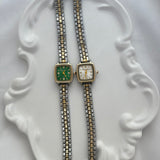 Dual tone watch