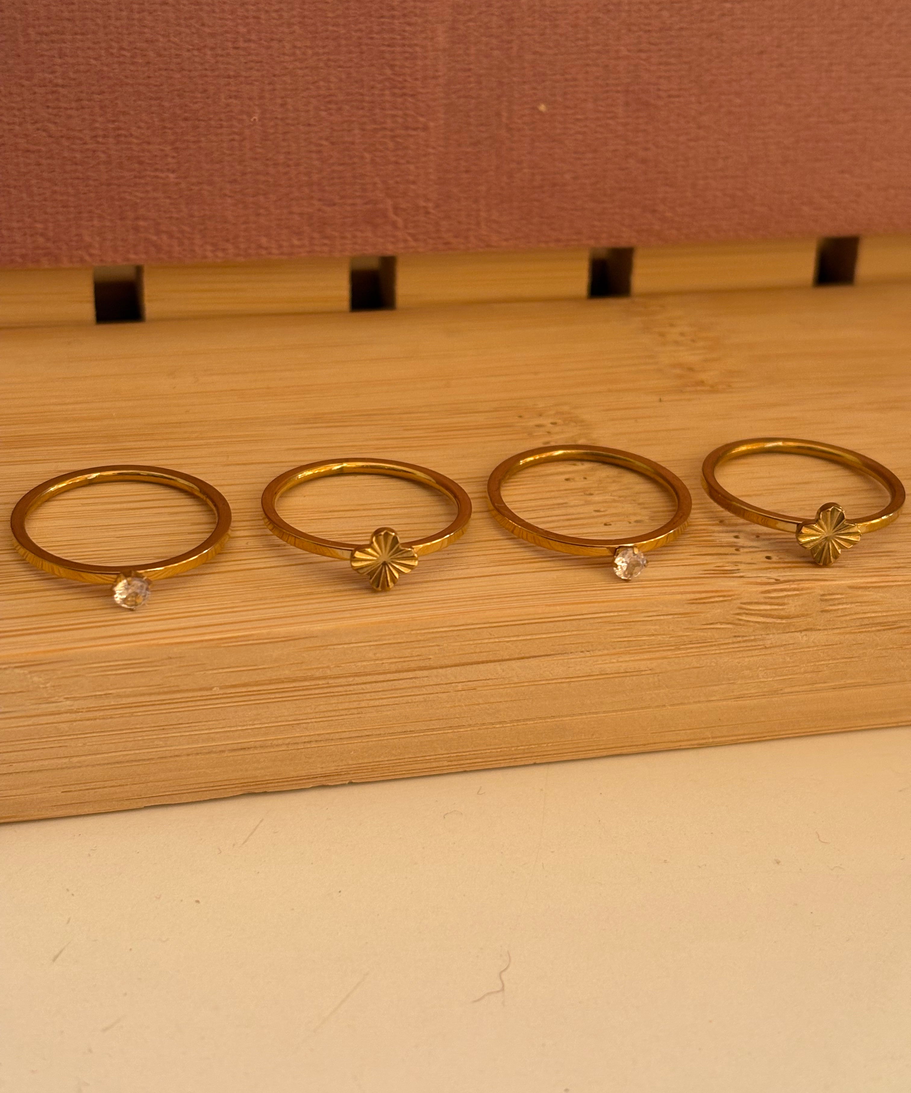 Clove ring set
