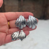 Silver Shell studs