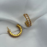 Crystal earring