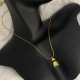 Clear necklace