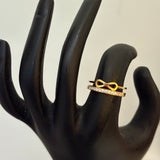 Infinity double ring