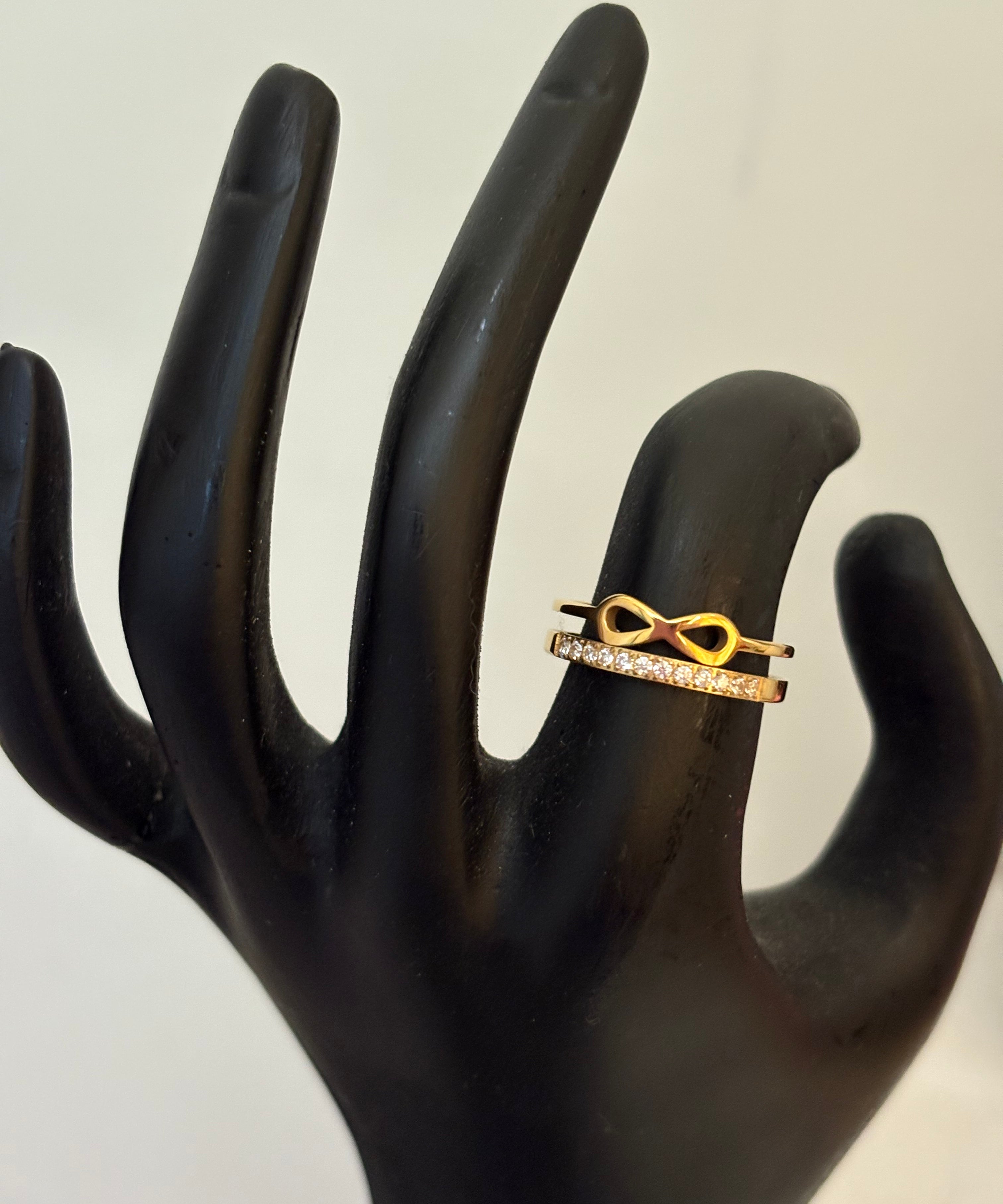 Infinity double ring