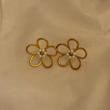 Floral earrings