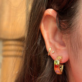 Heart earring