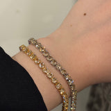 Aura tennis bracelet(yellow)