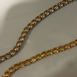 Aura tennis bracelet(yellow)