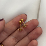 Shiny stud (ball back)